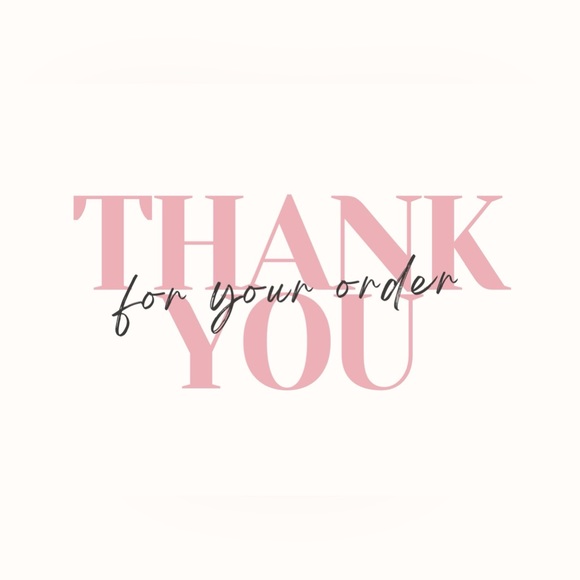 30 Glossy Print 4x6 “Thank You For Your Order” Cards! ✨ - Picture 2 of 2